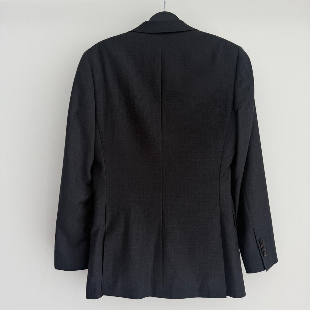 Spier & Mackay Blazer 34 Gray Charcoal Wool Slim Fit Sports Coat Suit Jacket - Picture 8 of 14